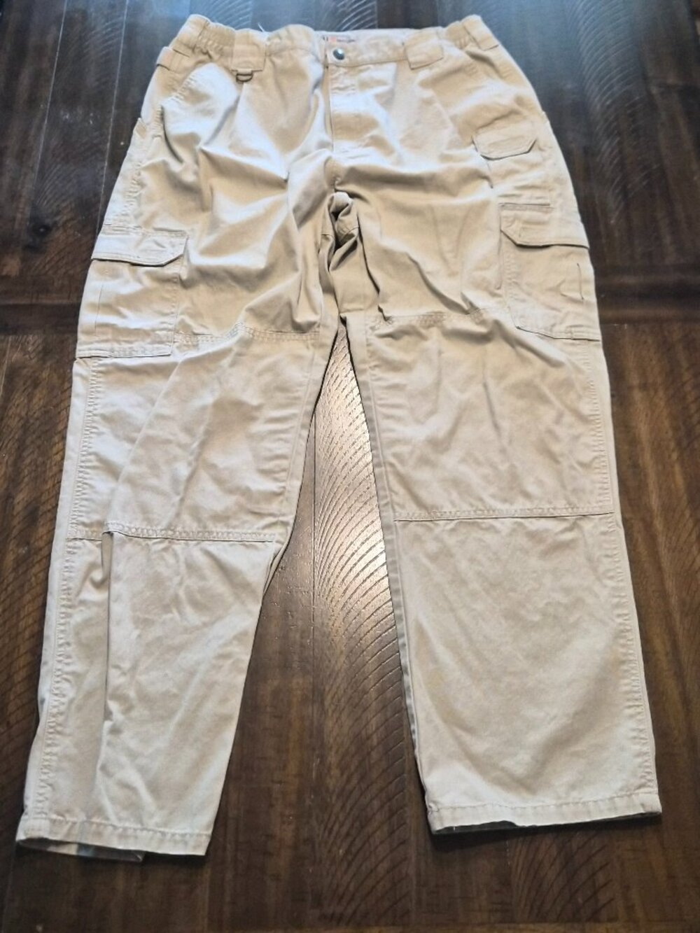 511 Tactical Pants Mens Size 38x32 Beige Ripstop Cargo Canvas Workwear G833